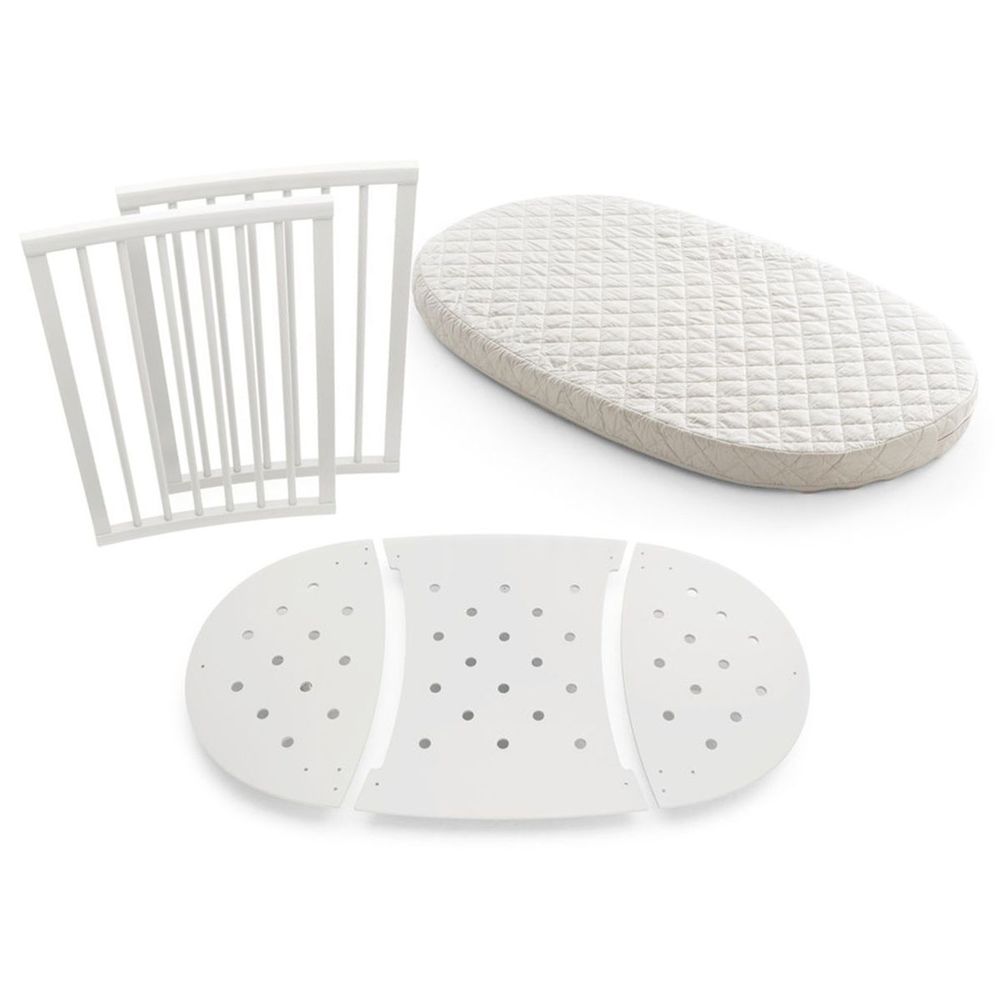 Комплект для кроватки Stokke Sleepi™: боковины + матрас, арт. 2219, цвет Белый