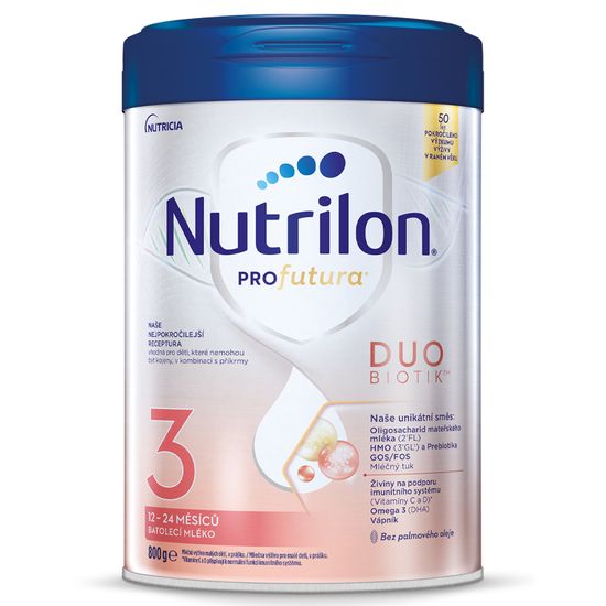 Сухая молочная смесь Nutrilon Profutura 3, 12-24 мес., 800 г, арт. 8718117612109