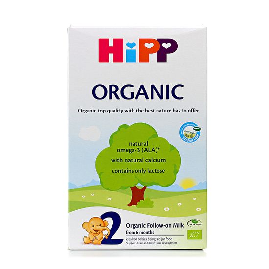 Органическая сухая молочная смесь HiPP Organic 2, с 6 мес., 300 г, арт. 1031064