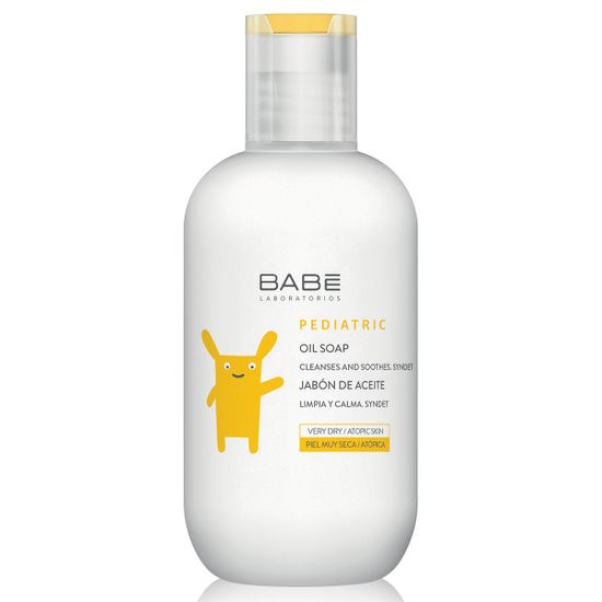 Мыло на основе масел для сухой и атопической кожи BABE Laboratorios Pediatric, 200 мл, арт. 8437000945710