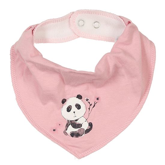 Слюнявчик Name it Little panda, арт. 201.13173683.PNEC, цвет Розовый