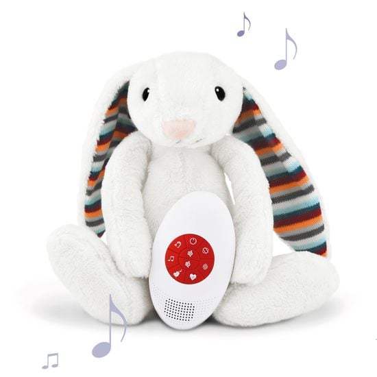 Мягкая музыкальная игрушка ZAZU "Кролик Bibi", арт. ZA-BIBI-01