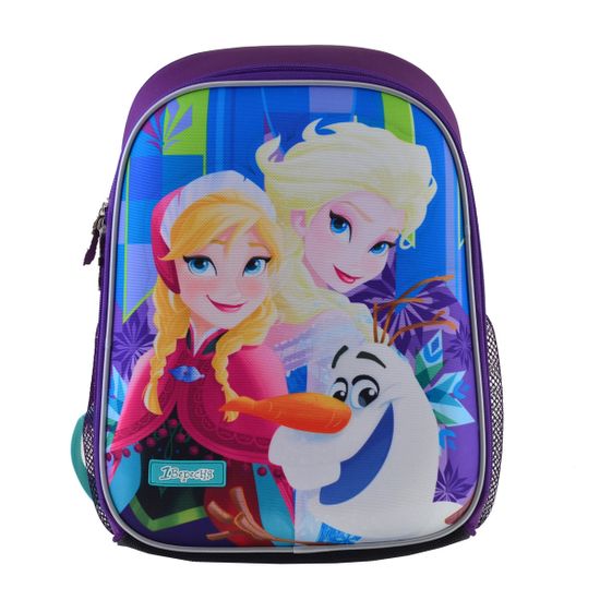 Рюкзак школьный каркасный 1Вересня H-27 "Frozen", арт. 557711, цвет Фиолетовый
