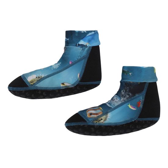 Носки-аквашузы для плавания Molo Zabi Ocean Living, арт. 7S22U301.6443, цвет Голубой
