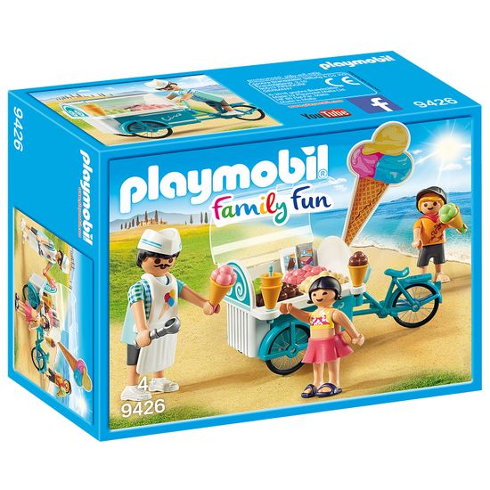 Конструктор Playmobil "Тележка с мороженым", 22 детали, арт. 9426
