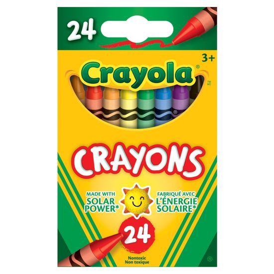 Восковые карандаши Crayola, 24 шт., арт. 0024