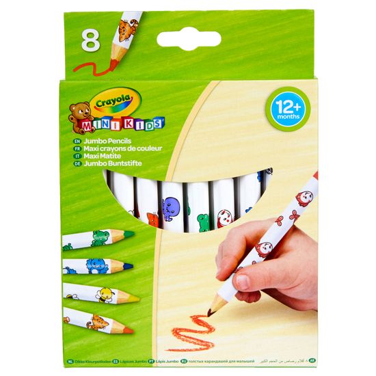 Карандаши Crayola "Mini Kids. Мои первые карандаши", 8 шт., арт. 3678