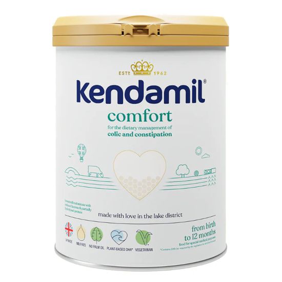 Сухая молочная антиколиковая смесь Kendamil Comfort, 0-12 мес., 800 г, арт. 77000359