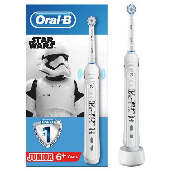 Електрична зубна щітка Oral B "StarWars", від 6 років, арт. 741300, колір Белый