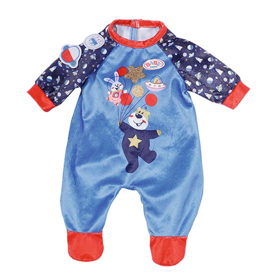 Одежда для куклы Zapf Creation "Baby Born. Праздничный комбинезон", 43 см, синий, арт. 831090-2
