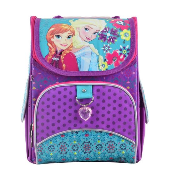 Рюкзак школьный каркасный  YES "Frozen purple", арт. 555160, цвет Фиолетовый