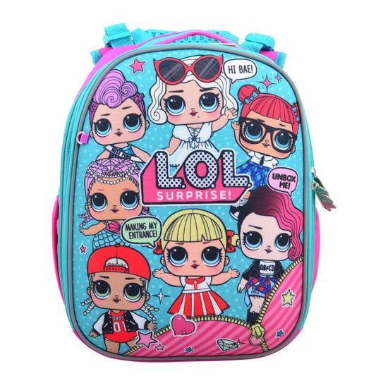 Рюкзак школьный каркасный YES "LOL Juicy", арт. 558090, цвет Розовый