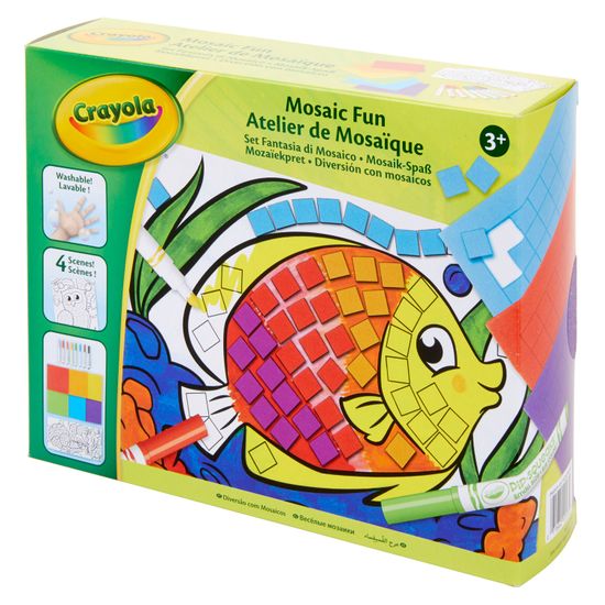 Набор для творчества Crayola "Веселая мозаика", арт. 256274.006