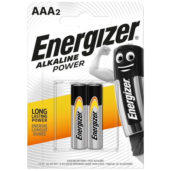 Батарейки Energizer AAA Alk Power, 2 шт., арт. 6418965