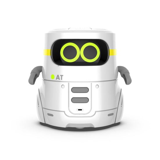 Розумний робот з сенсорним керуванням та навчальними картками AT-ROBOT 2 (укр. мова), арт. AT002, колір Белый