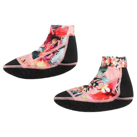 Шкарпетки-аквашузи для плавання Molo Zabi Hawaiian Flowers, арт. 7S21U301.6208, колір Розовый
