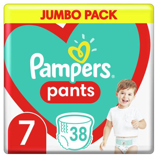 Подгузники-трусики Pampers Pants, размер 7, 17+ кг, 38 шт, арт. 8006540069387
