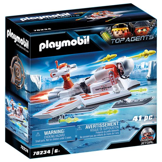 Конструктор Playmobil "Шпионское летающее средство", 41 деталь, арт. 70234