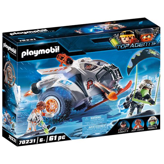 Конструктор Playmobil "Шпионский снегоход", 61 деталь, арт. 70231