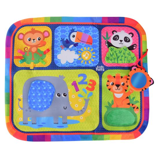 Развиваючий килимок Kids Hits "Мій перший зоопарк", 79,5х69,8 см, арт. KH06.001
