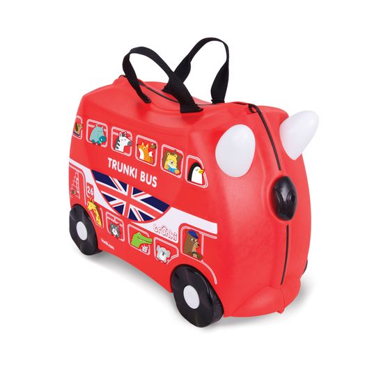 Дитяча валіза Trunki "Boris Bus", арт. 0186-GB01-UKV, колір Красный