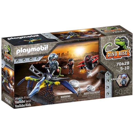 Конструктор Playmobil "Птеранодон: удар шмиля", 50 деталей, арт. 70628