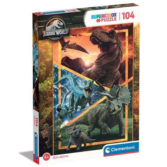 Пазл Clementoni "Jurassic World. New", 104 элемента, арт. 27181