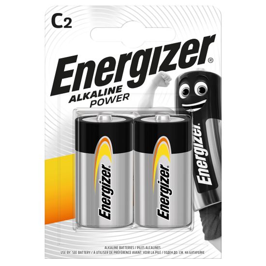 Батарейки Energizer C Alk Power, 2 шт., арт. 6429541