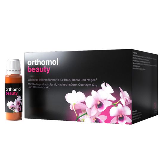 Вітаміни для жінок Orthomol "Beauty Refill", 30 днів, питна пляшечка, арт. 4260022695974