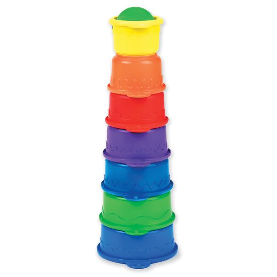 Игрушка для ванной Munchkin "Пирамидка–гусеница", арт. 011027, цвет Разноцветный